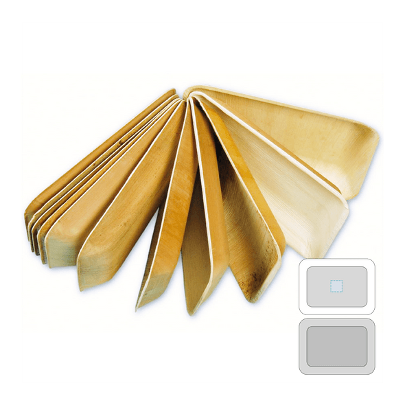 Areca Rechteckige Tabletts